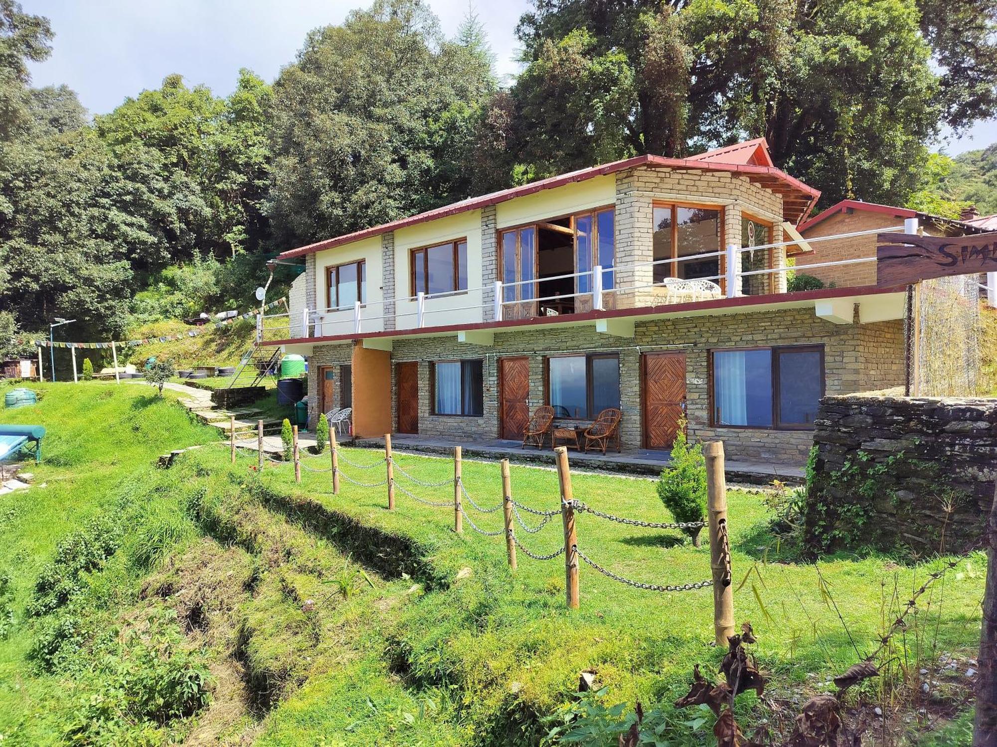 Simba Jungle Lodge, Binsar Wildlife Sanctuary Eksteriør billede
